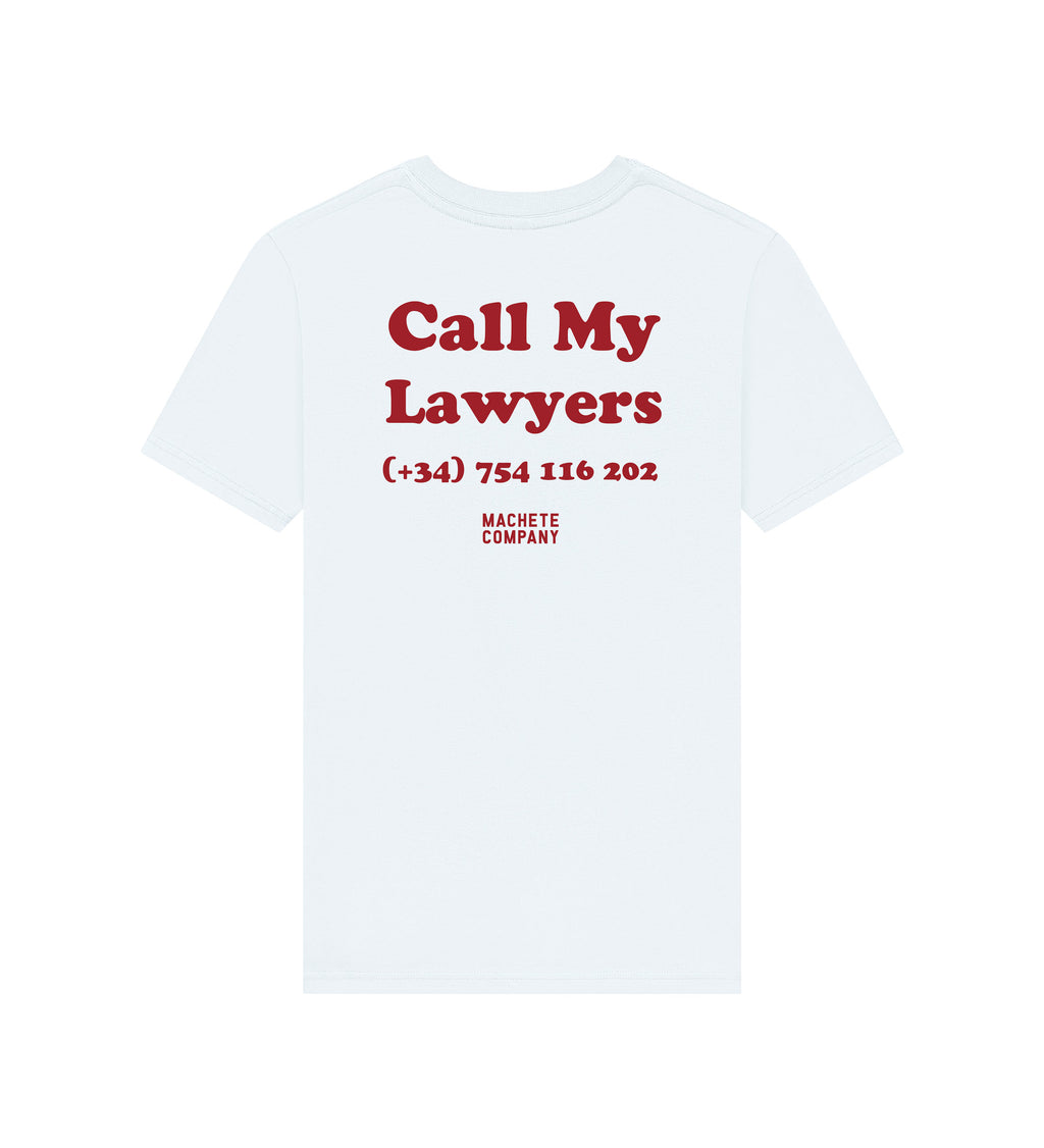 CAMISETA CALL MY LAWYERS