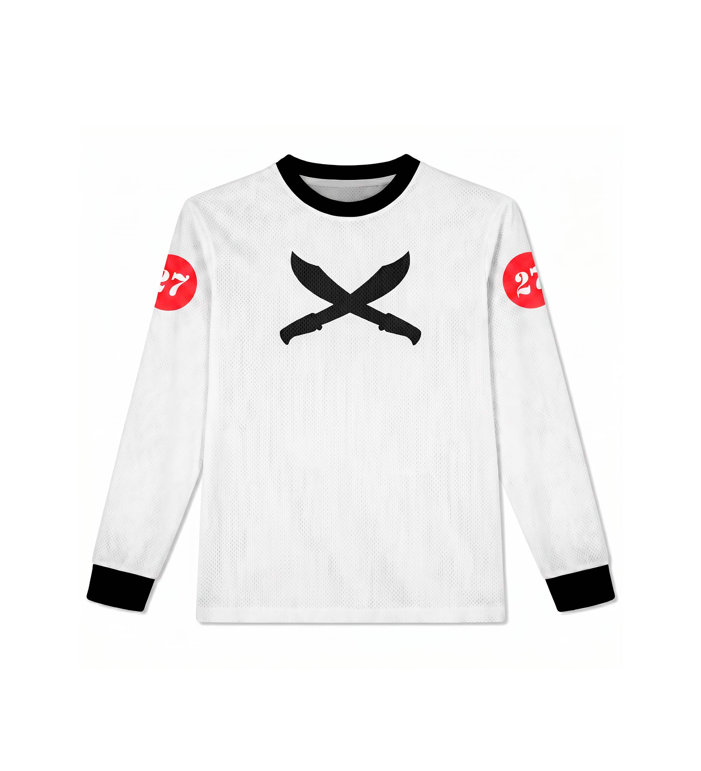 MACHETES BLANCA MOTOCROSS JERSEY