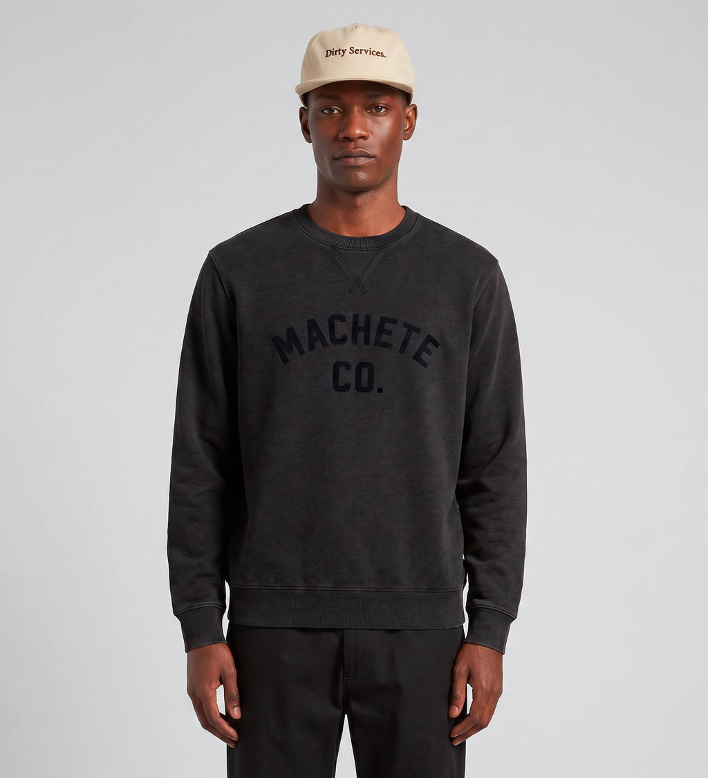 SUDADERA MACHETECO FULL BLACK